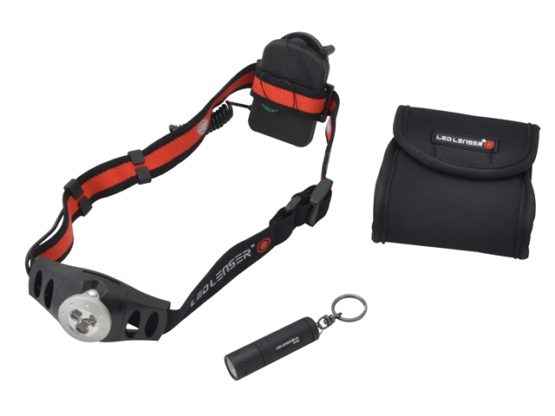 Twin Pack With H3 Head Torch & K2 Key Light