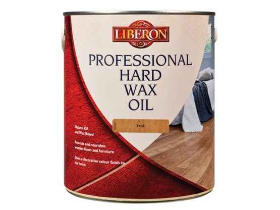 Professional Hard Wax Oil Teak 2.5 Litre