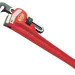 31000 Heavy-Duty Straight Pipe Wrench 150mm (6in) Capacity 20mm
