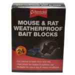 Mouse & Rat Weatherproof Bait Blocks (Pack of 24)