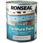 Chalky Furniture Paint English Rose 750ml