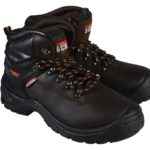 Lynx Brown Safety Boots UK 11 Euro 46
