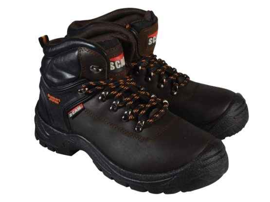 Lynx Brown Safety Boots UK 11 Euro 46