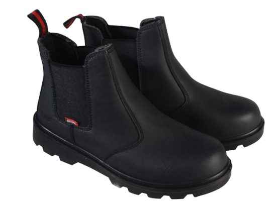 Ocelot Black Dealer Safety Boots UK 11 Euro 46
