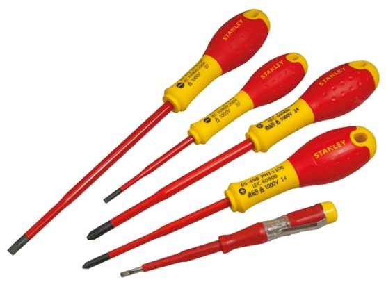 FatMax VDE Insulated Parallel & Pozi Screwdriver Set of 5