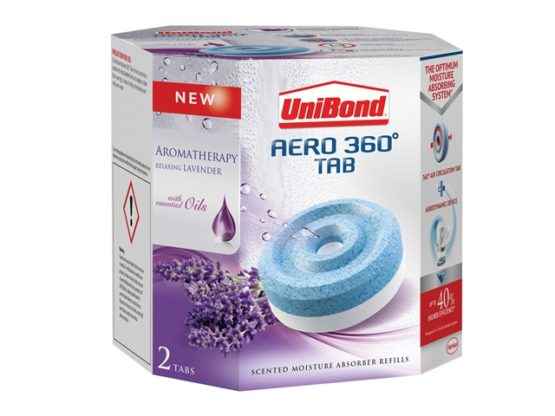 Aero 360 Moisture Absorber Aromatherapy Lavender Refills Pack of 2